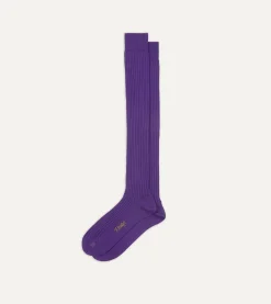 Drake’s Wool Over-the-Calf Socks