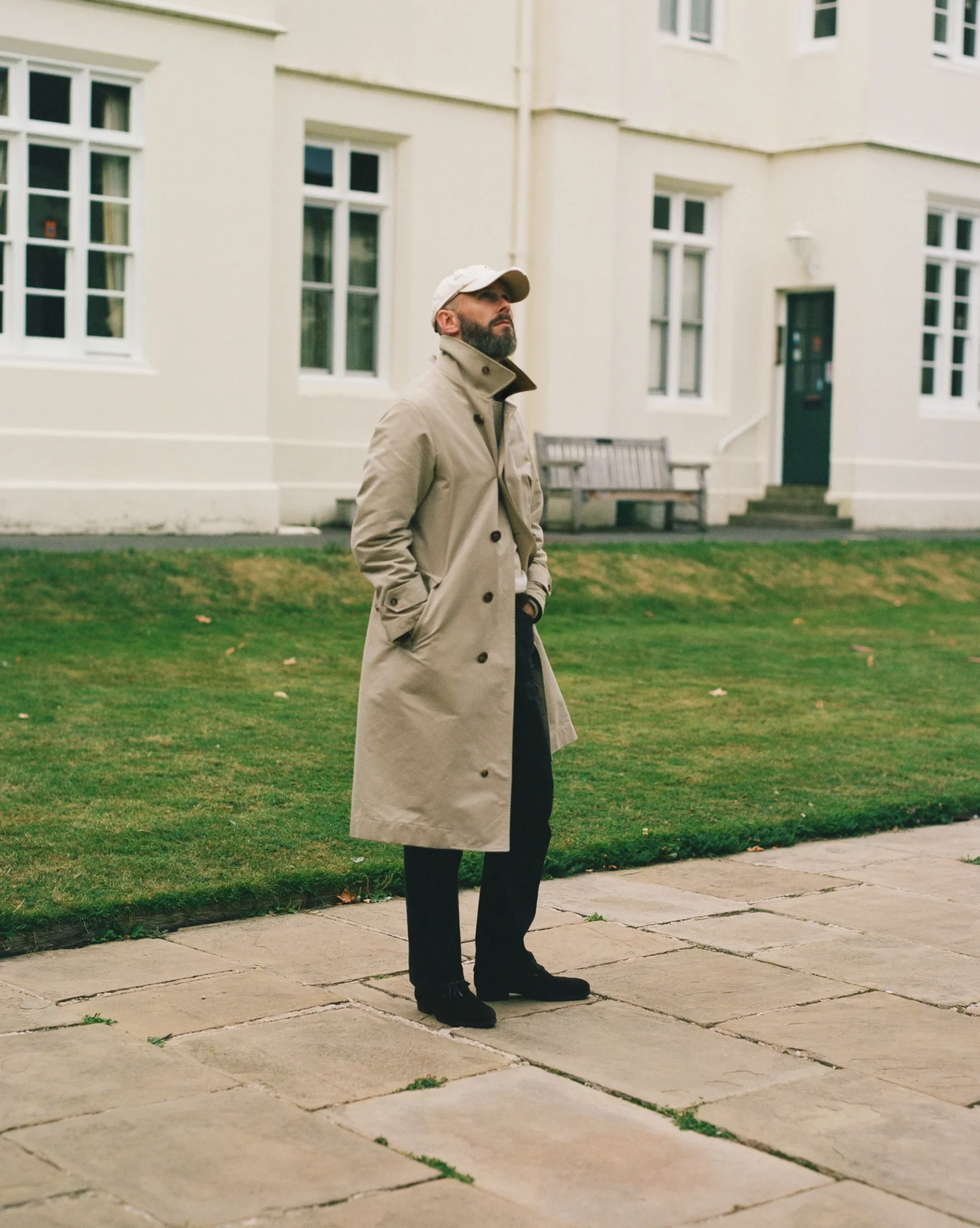 Drake’s Drake's For Permanent Style Rider's Raincoat