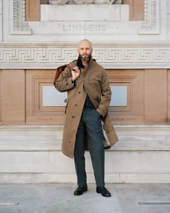 Drake’s Drake's For Permanent Style Rider's Raincoat