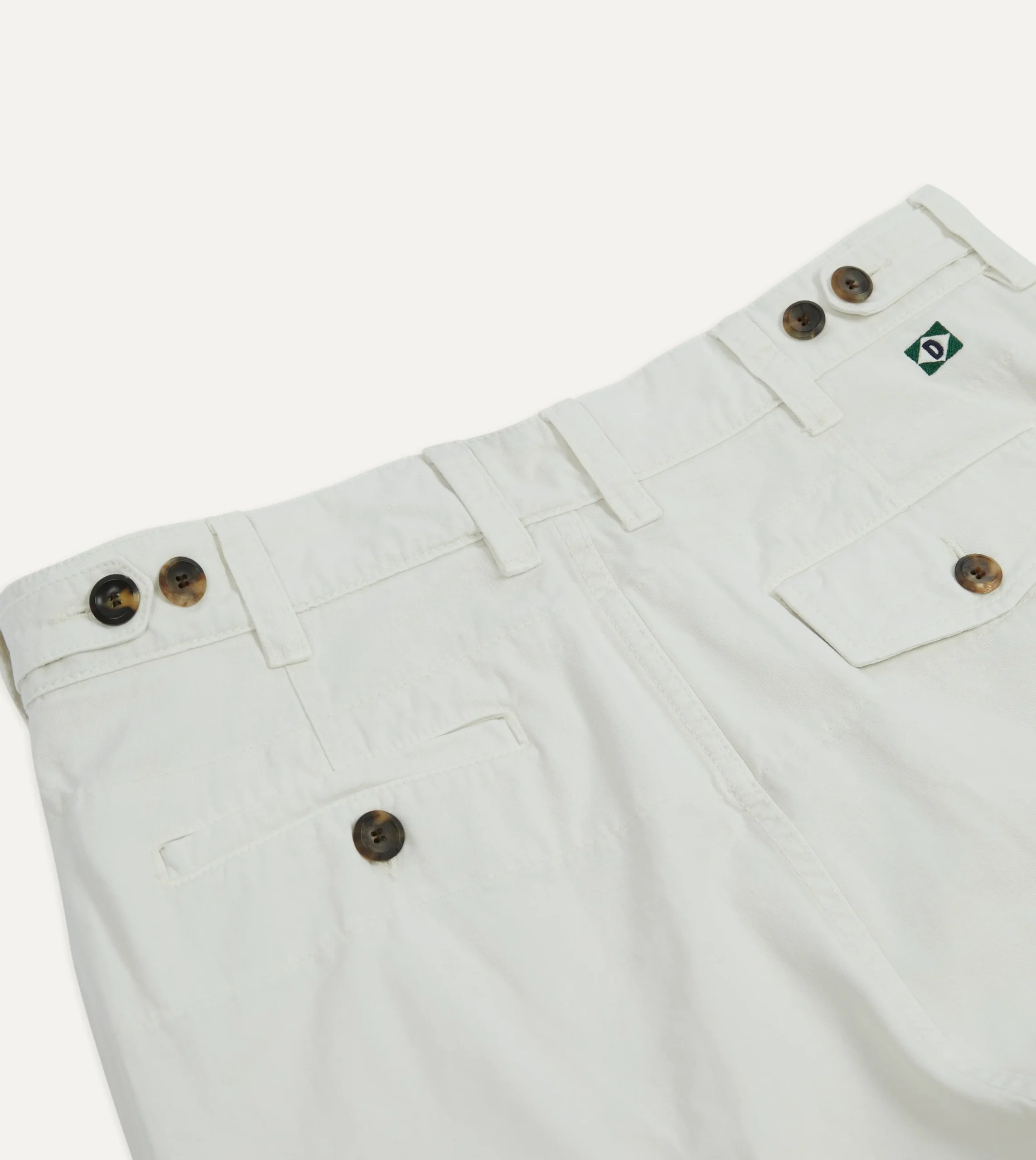 Drake’s Cotton Flat Front Chino