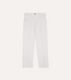 Drake’s Cotton Flat Front Chino
