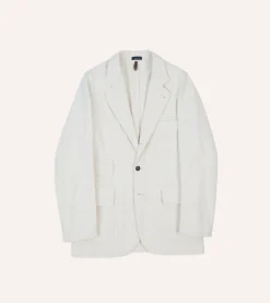 Drake’s Ecru Denim Games Blazer Mk. IV
