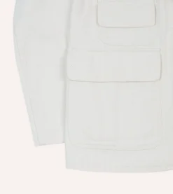 Drake’s Ecru Denim Games Blazer Mk. IV