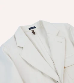 Drake’s Ecru Denim Games Blazer Mk. IV
