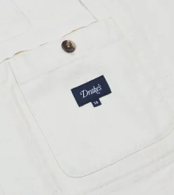 Drake’s Ecru Denim Games Blazer Mk. IV