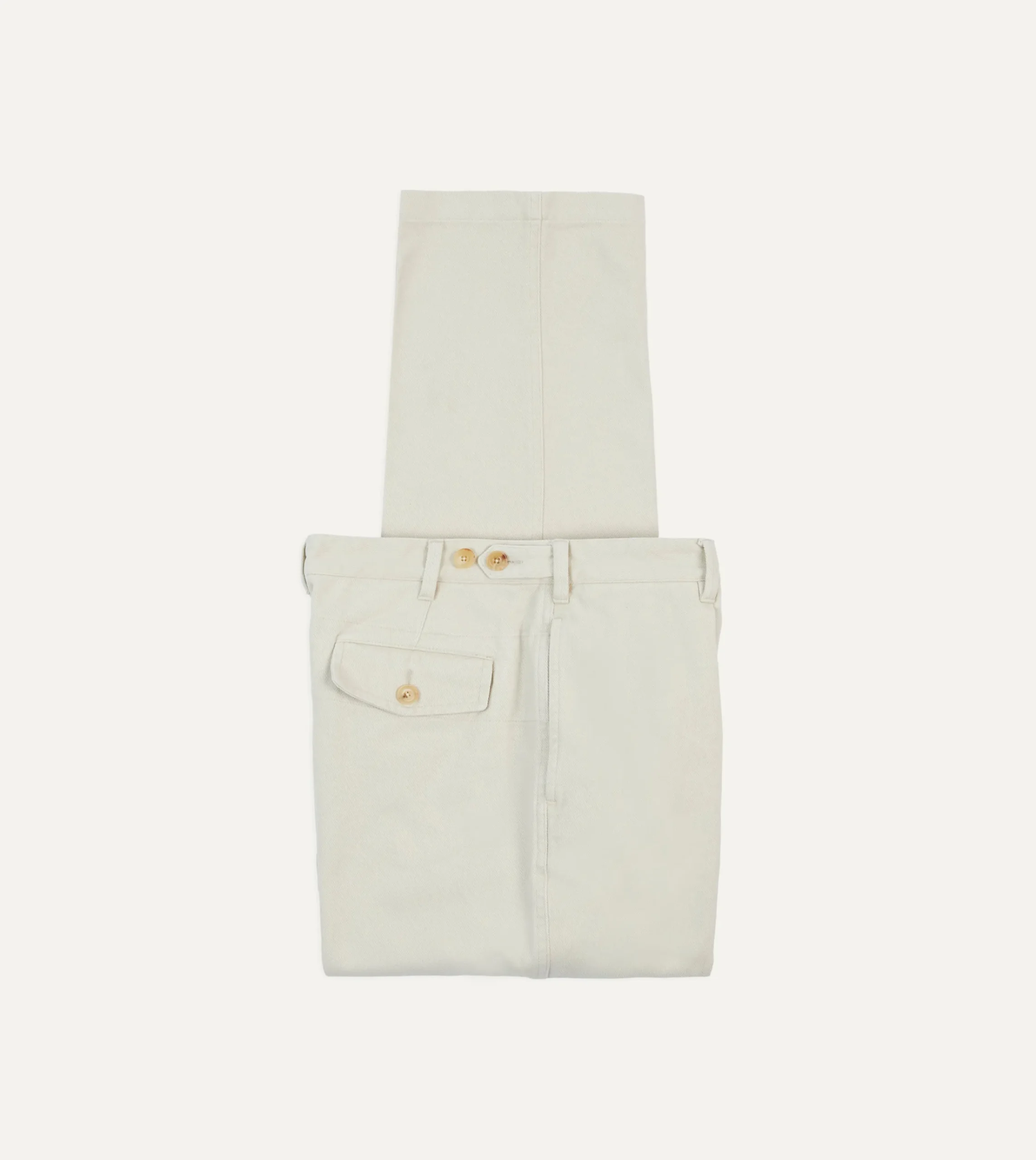 Drake’s Heavy Cotton Twill Games Trousers