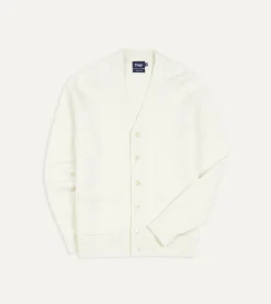 Drake’s Lambswool 6 Button Cardigan