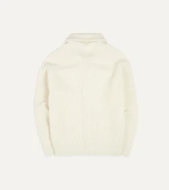 Drake’s Lambswool Shawl Collar Cardigan