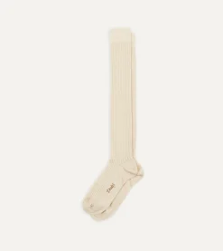 Drake’s Wool Over-the-Calf Socks