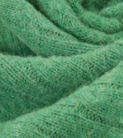 Drake’s Brushed Cable Knit Shetland Crew Neck Jumper