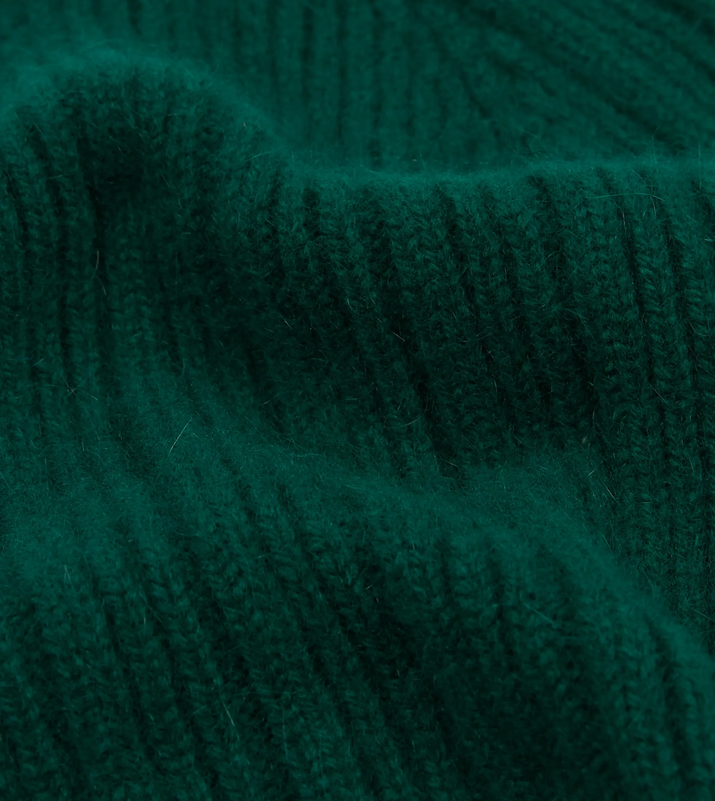 Drake’s Angora Lambswool Ribbed Knit Cap