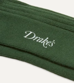 Drake’s Cotton Sports Socks