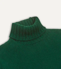 Drake’s Lambswool Submariner Roll Neck Jumper