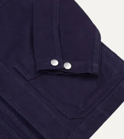 Drake’s Heavy Twill Cotton Five-Pocket Chore Jacket