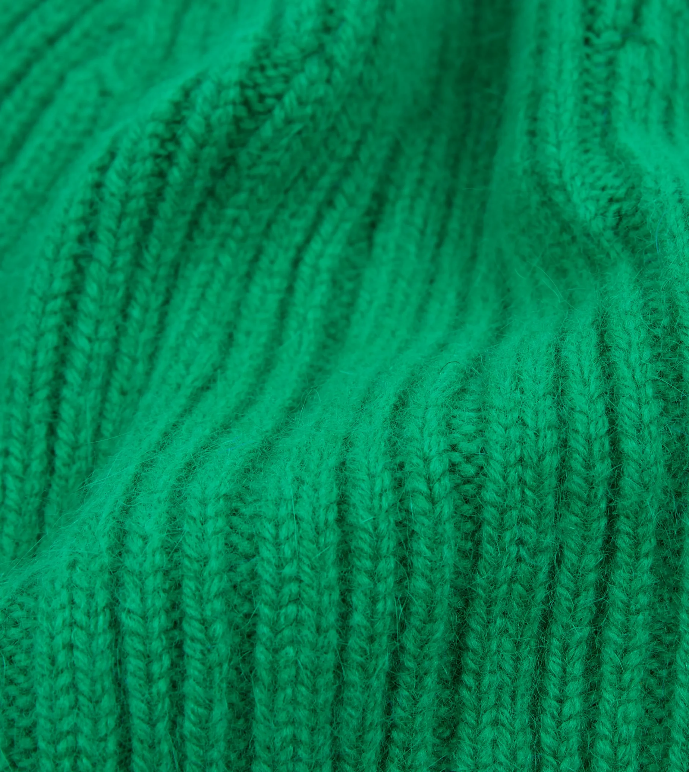 Drake’s Angora Lambswool Ribbed Knit Cap