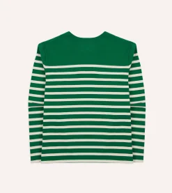 Drake’s Green Breton Long Sleeve T-Shirt