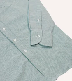 Drake’s Cotton Oxford Cloth Button-Down Shirt