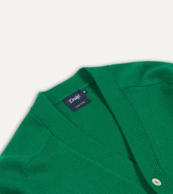 Drake’s Lambswool 6 Button Cardigan