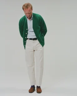 Drake’s Lambswool 6 Button Cardigan