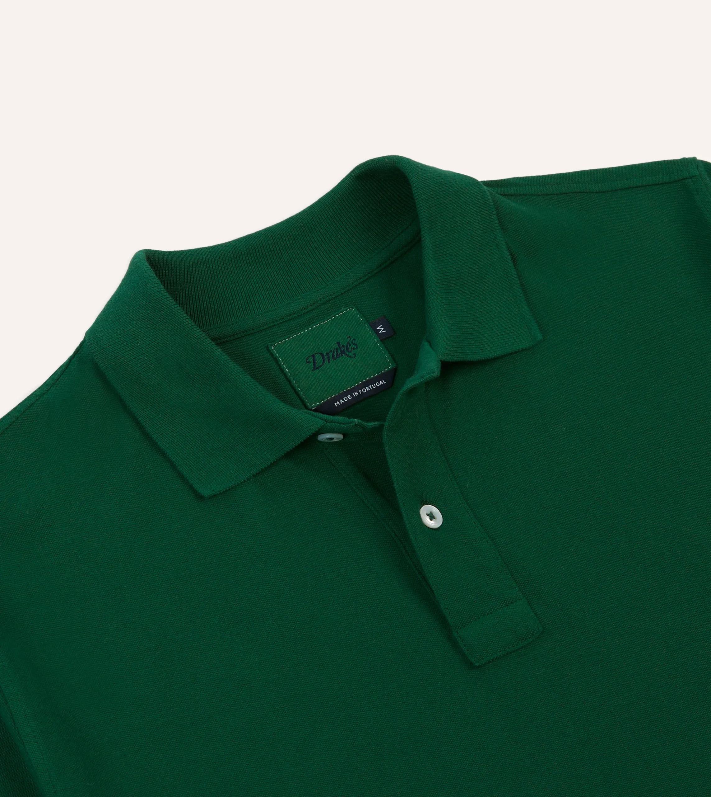 Drake’s Piqué Cotton Polo Shirt