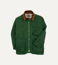 Drake’s Waxed Coverall Jacket