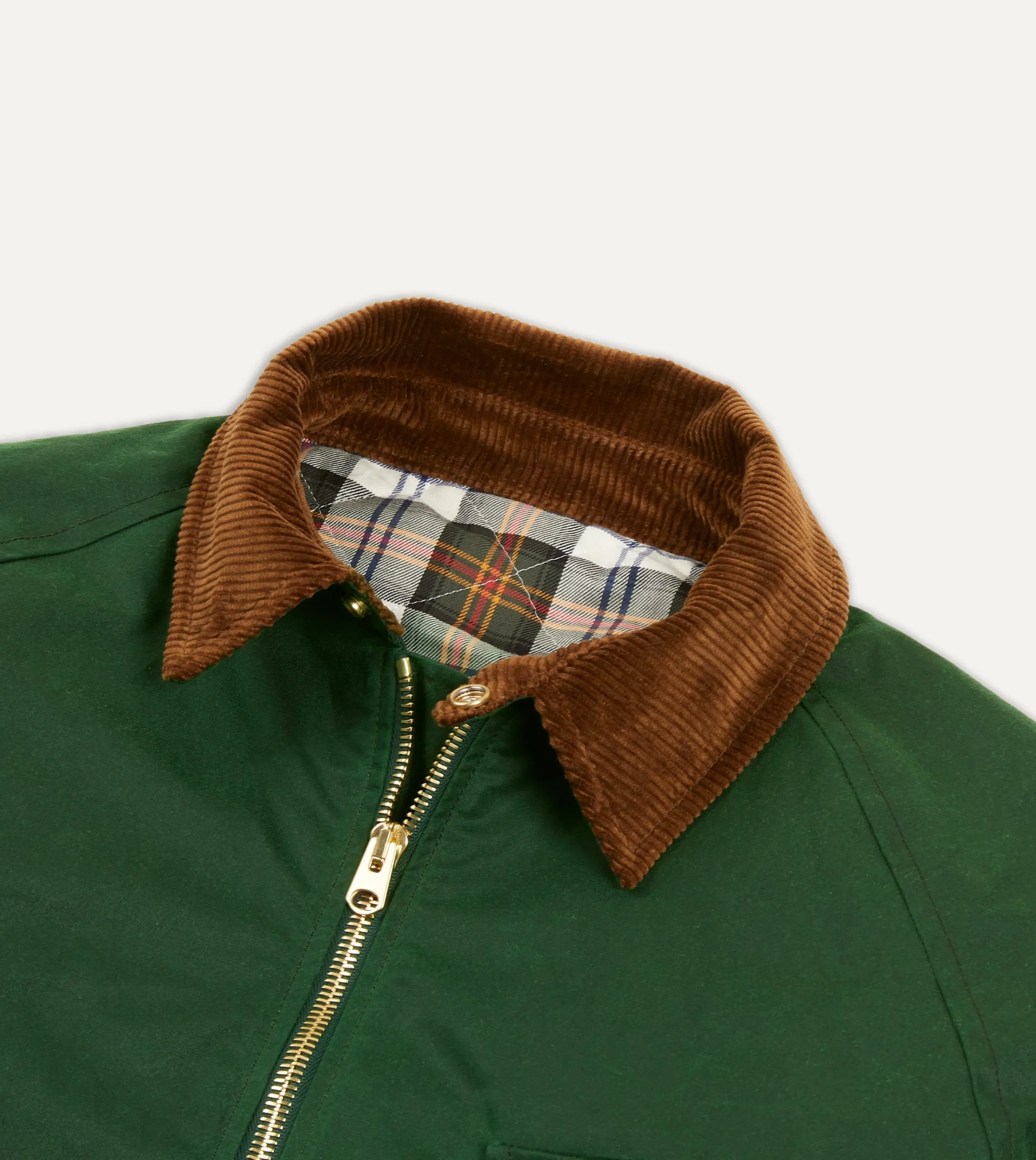 Drake’s Waxed Coverall Jacket