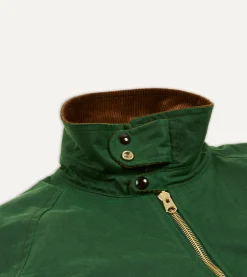 Drake’s Waxed Coverall Jacket