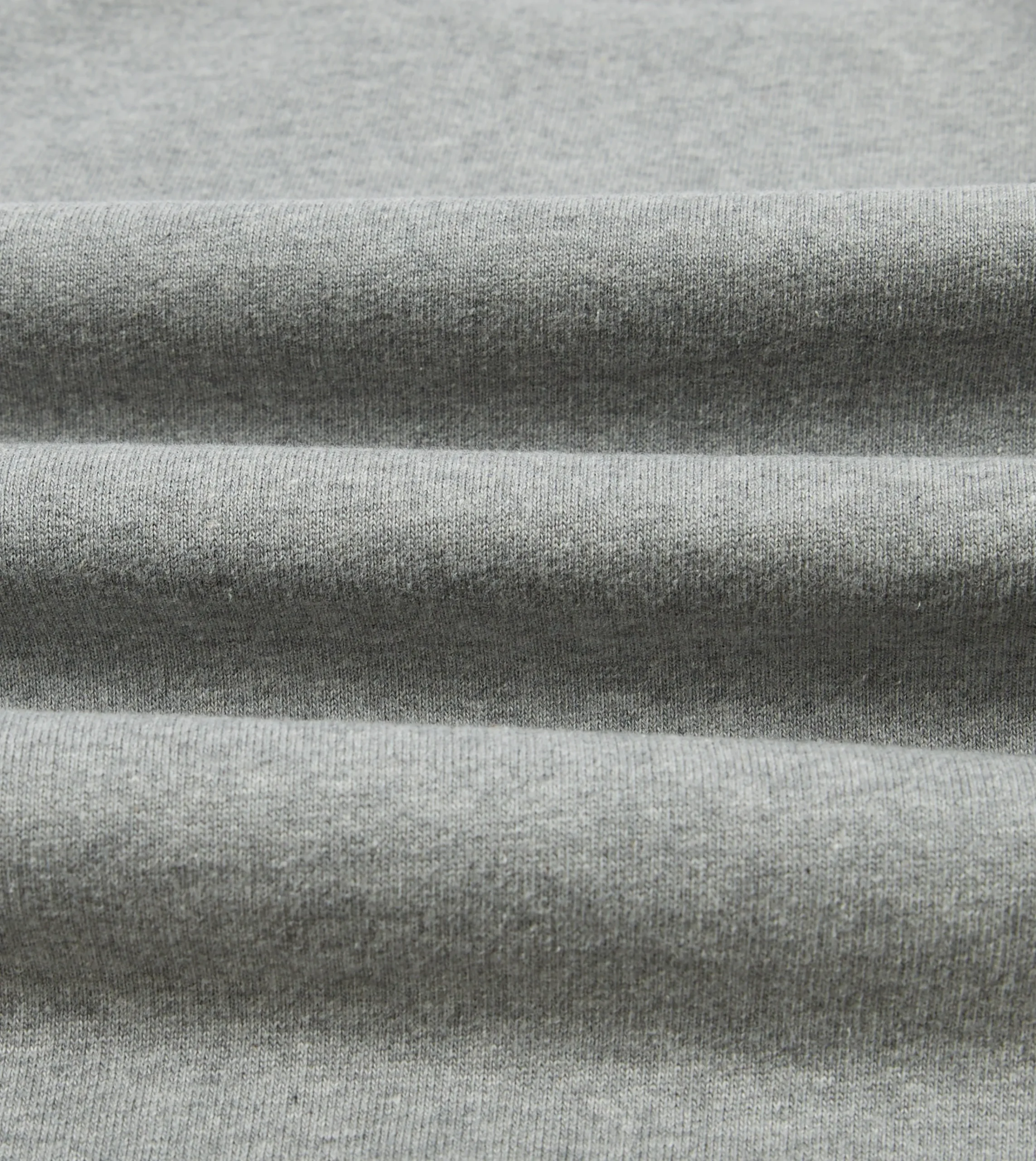 Drake’s Grey Brushed Cotton Jersey Sweatshirt