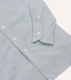 Drake’s Cotton Oxford Cloth Button-Down Shirt