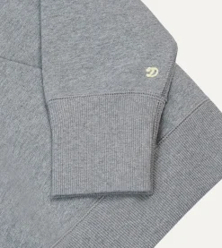 Drake’s Cotton Quarter Zip Sweatshirt