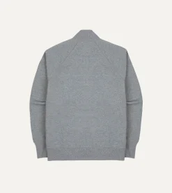 Drake’s Cotton Quarter Zip Sweatshirt