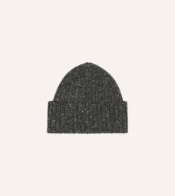 Drake’s Donegal Ribbed Merino Knit Cap