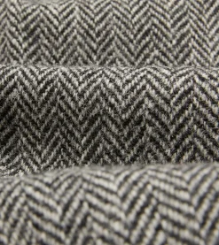 Drake’s Grey Harris Tweed One Pleat Games Trousers