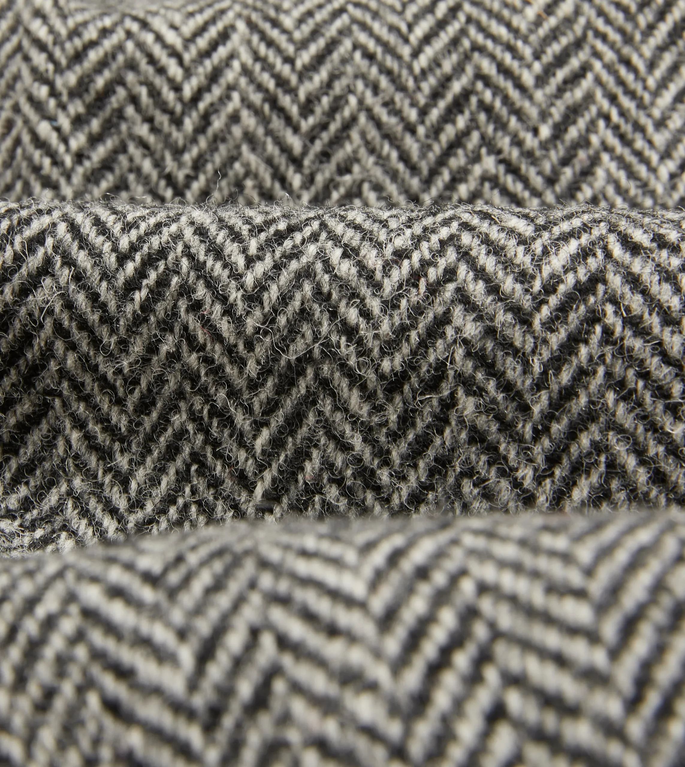 Drake’s Grey Harris Tweed One Pleat Games Trousers