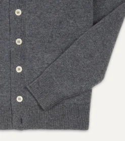Drake’s Lambswool 6 Button Cardigan
