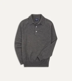 Drake’s Merino Wool Knitted Polo