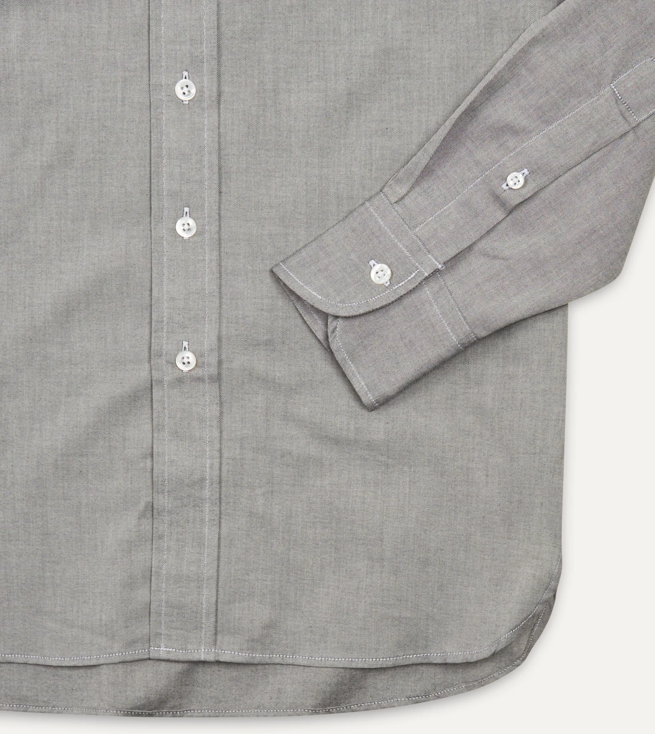 Drake’s Pinpoint Oxford Cotton Cloth Button-Down Shirt