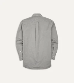 Drake’s Pinpoint Oxford Cotton Cloth Button-Down Shirt