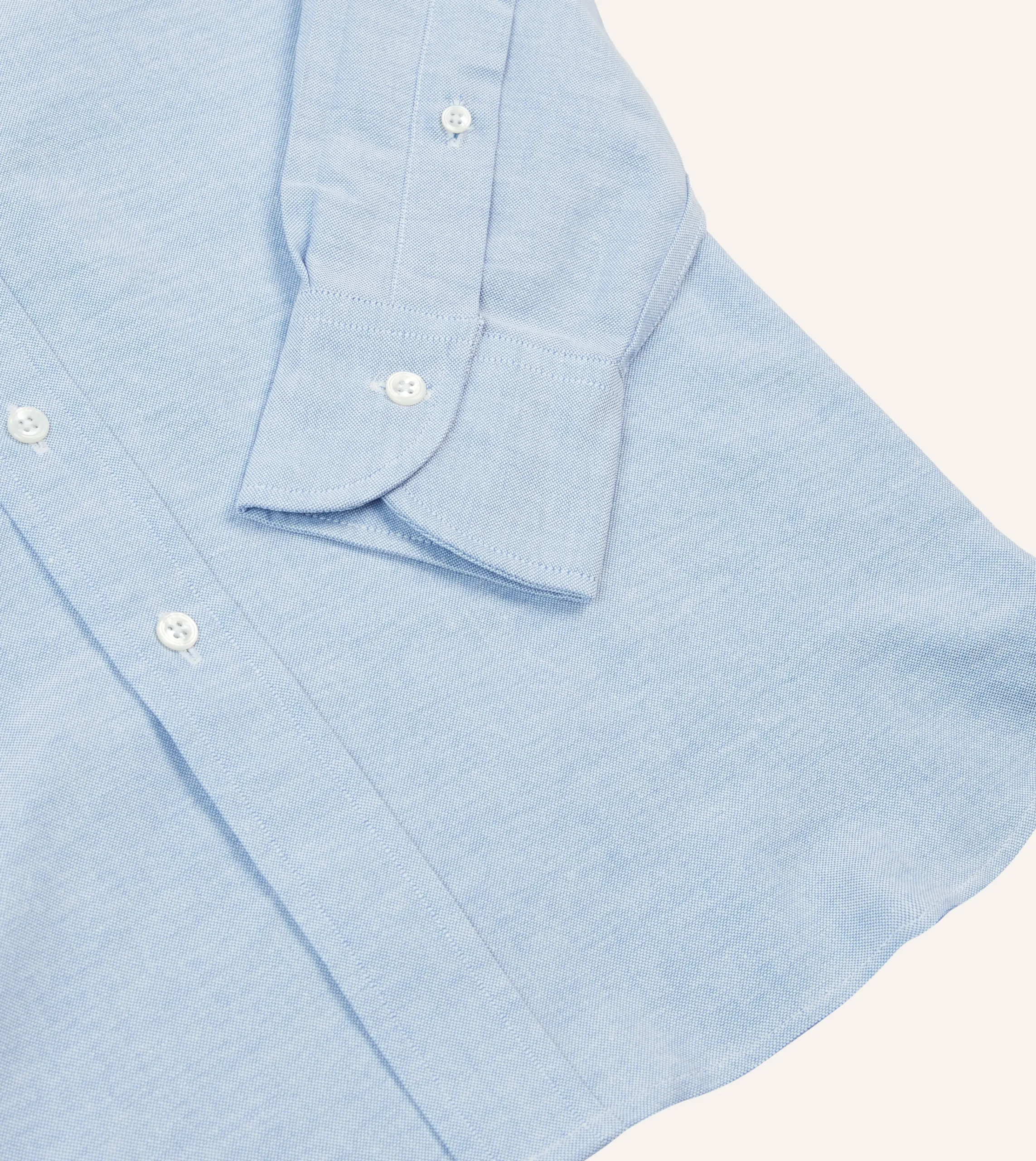 Drake’s Cotton Oxford Cloth Button-Down Shirt