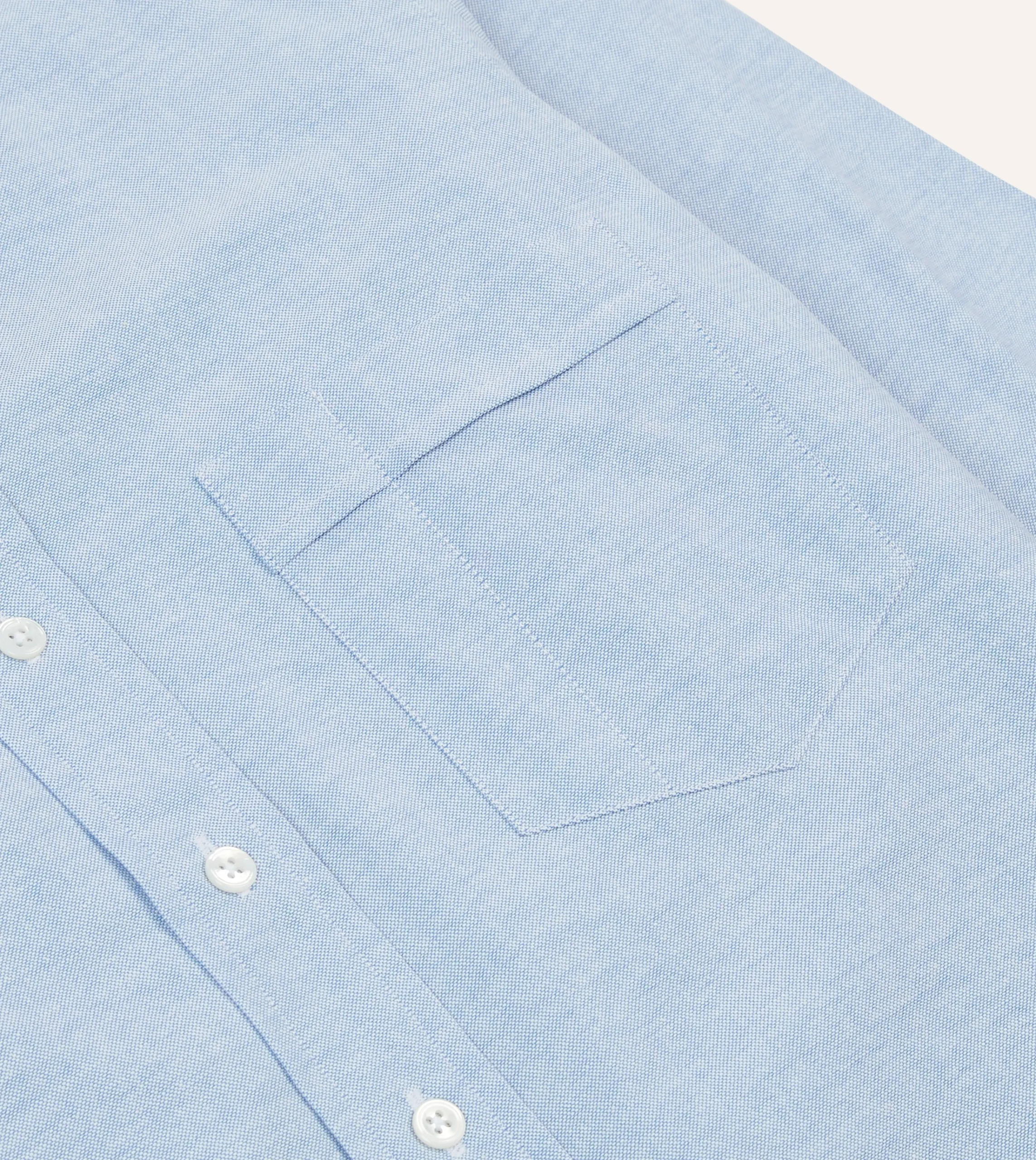 Drake’s Cotton Oxford Cloth Button-Down Shirt