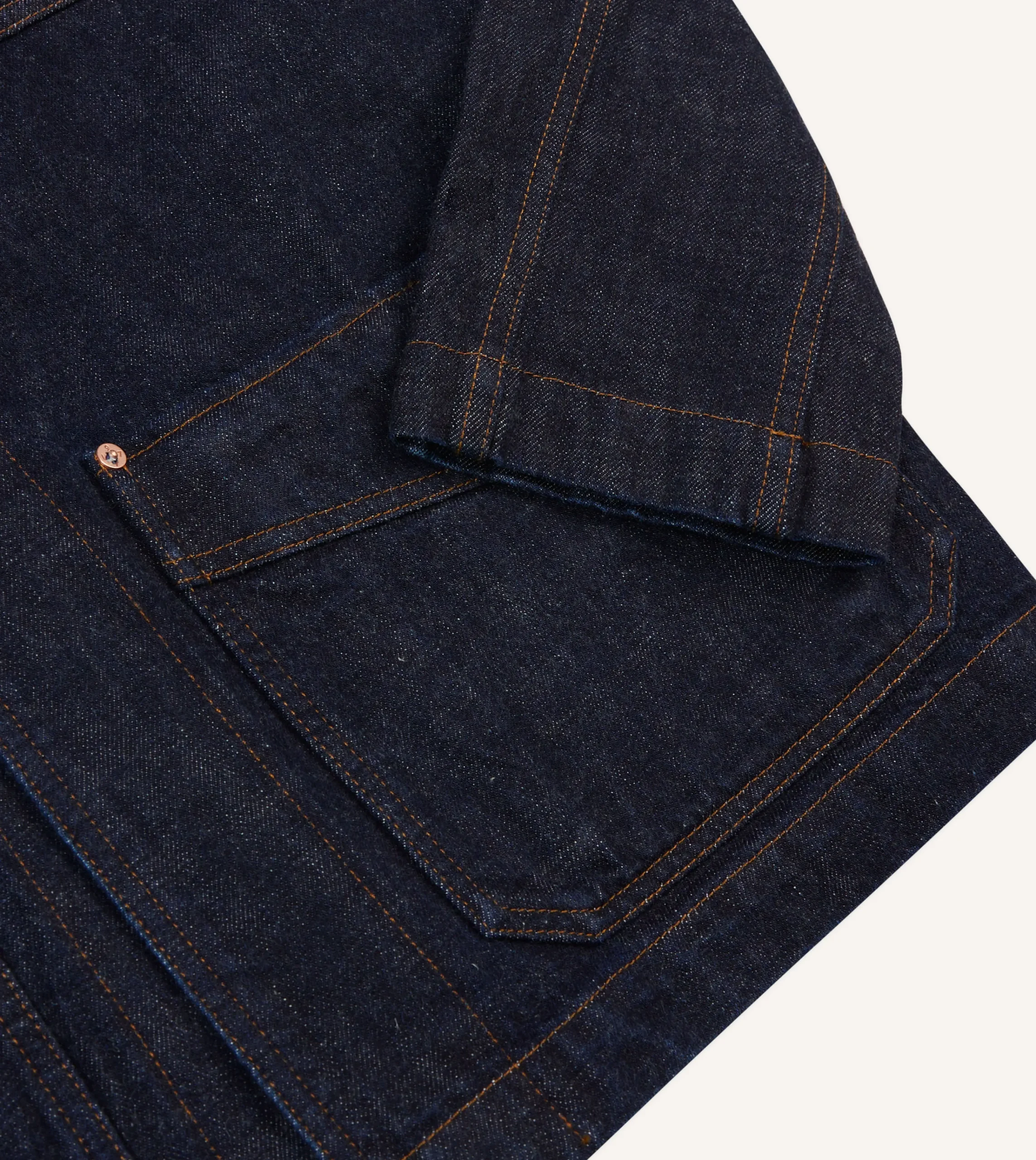 Drake’s Denim Five-Pocket Chore Jacket