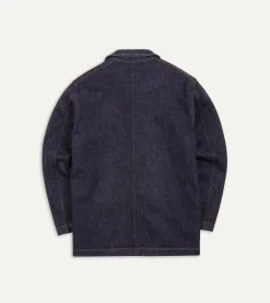 Drake’s Denim Five-Pocket Chore Jacket