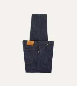 Drake’s Indigo Rinse 15.5oz Japanese Selvedge Denim Five-Pocket Jeans
