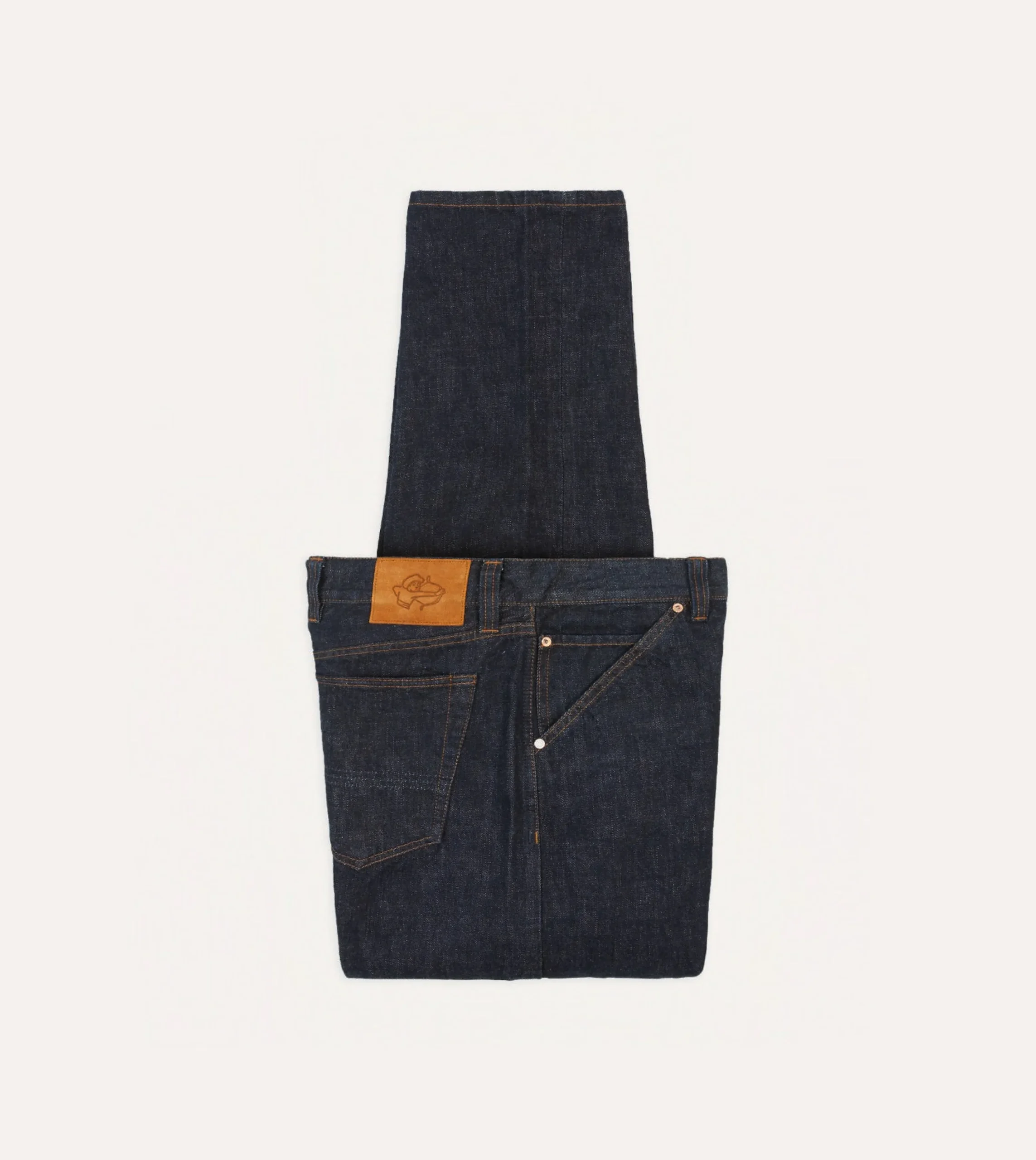 Drake’s 14.2oz Japanese Selvedge Denim Five-Pocket Jeans