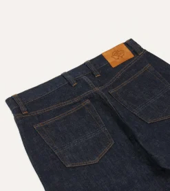 Drake’s 14.2oz Japanese Selvedge Denim Five-Pocket Jeans