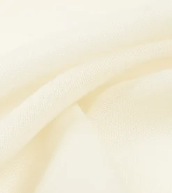 Drake’s Ivory And Blue Shoestring Border Silk Pocket Square
