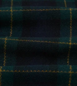 Drake’s Johnston Check Melton Wool Donkey Chore Jacket