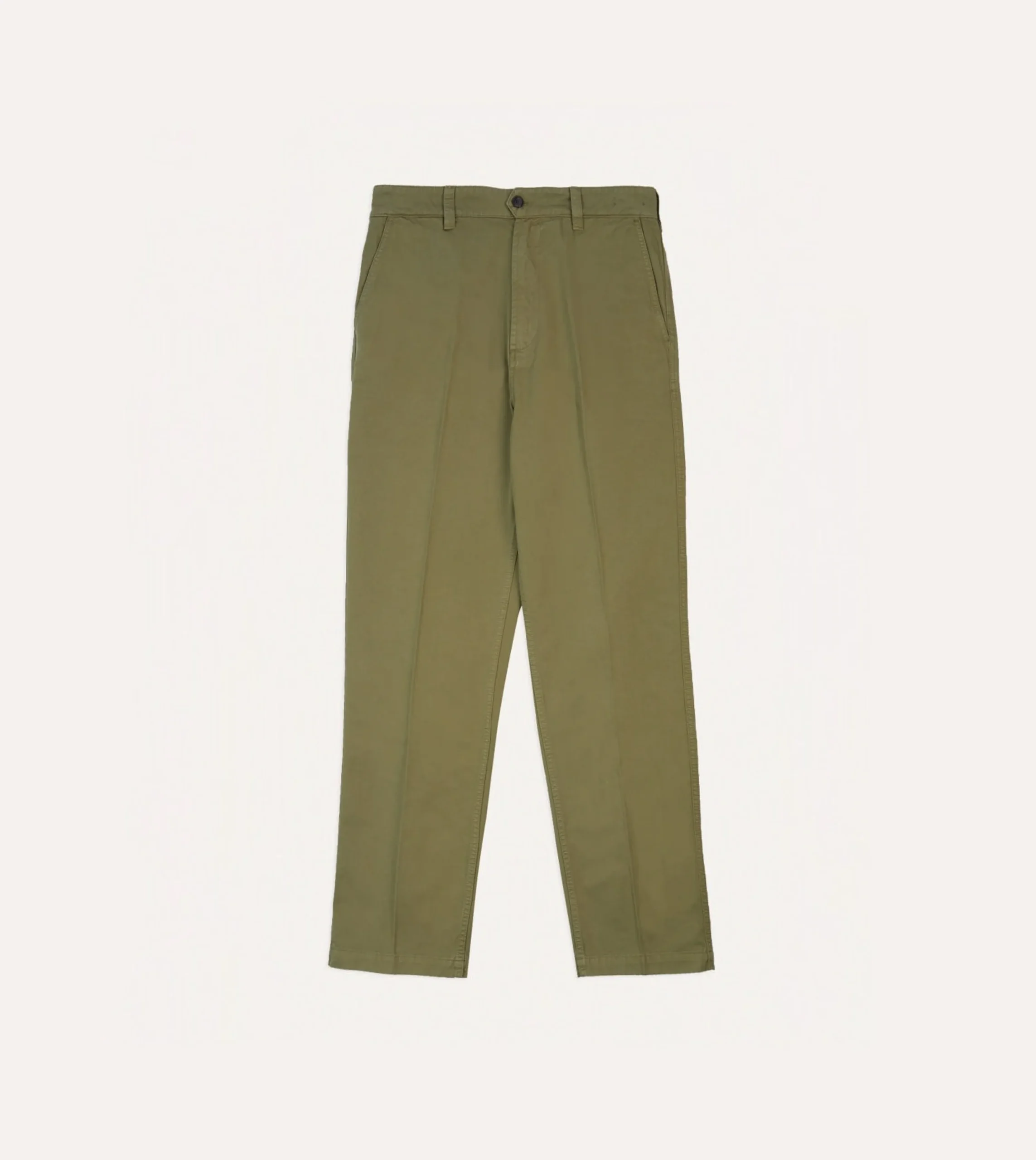 Drake’s Cotton Flat Front Chino