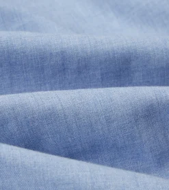 Drake’s Light Blue Brushed Cotton Button-Down Shirt
