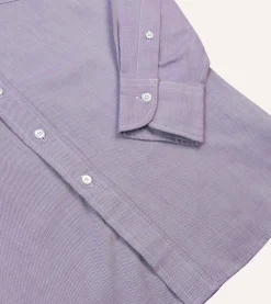 Drake’s Pinpoint Oxford Cotton Cloth Button-Down Shirt
